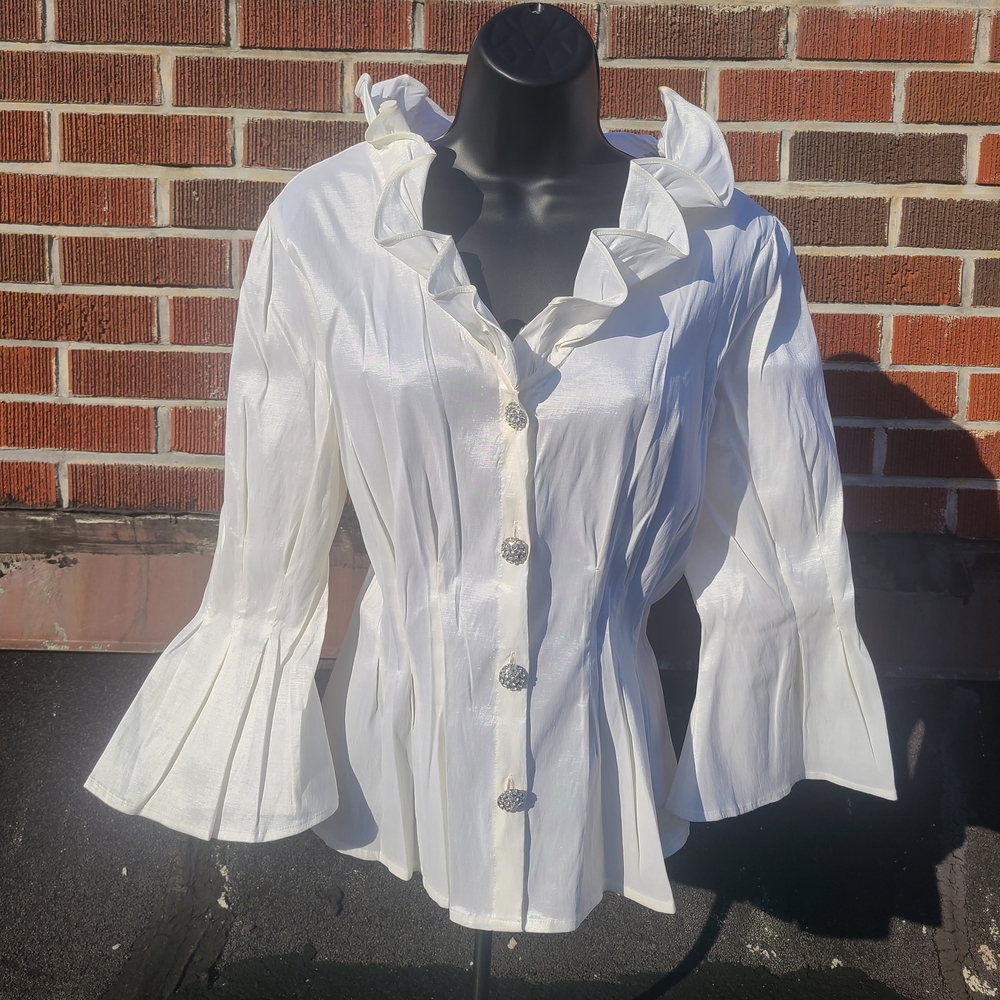 The Boujie Auntie Blouse